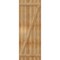 Ekena Millwork Joined Board-n-Batten Shutters w/Z-Bar, Rough Sawn Western Red Cedar, 26 7/8W x 73H, PR RBJ06Z26X073RWR - alternate 2